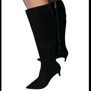 Vero Cuoio Mid-Sulf Fashion Boots, Blatsk Sude Size 8.5